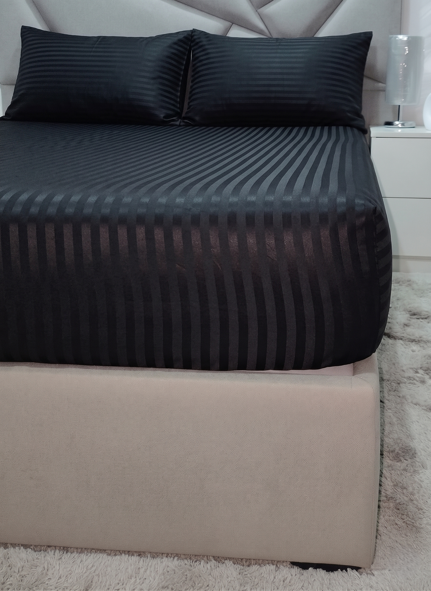 Stripe Fitted Bed Sheet