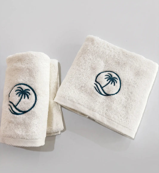 Embroidered Summer Towel - Size 50×90