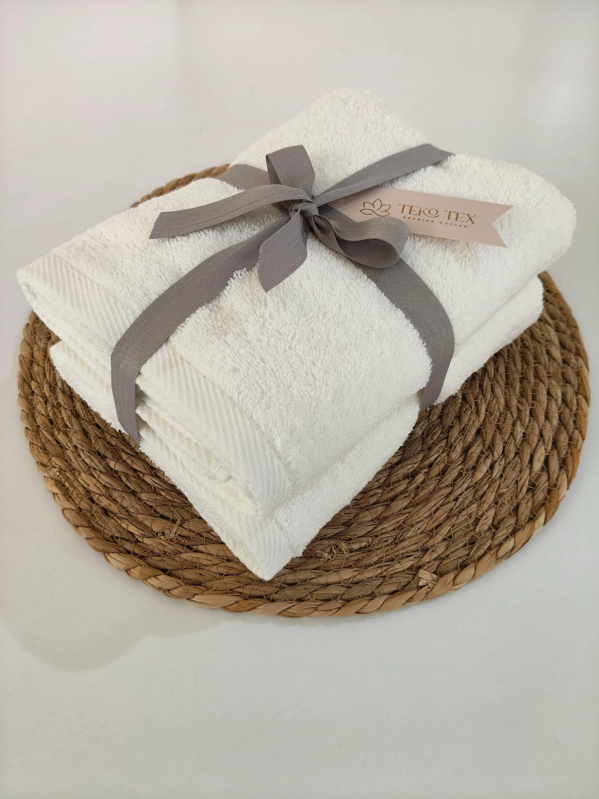 Set Of 2 Plain Towels 500 GSM – Size 50×90