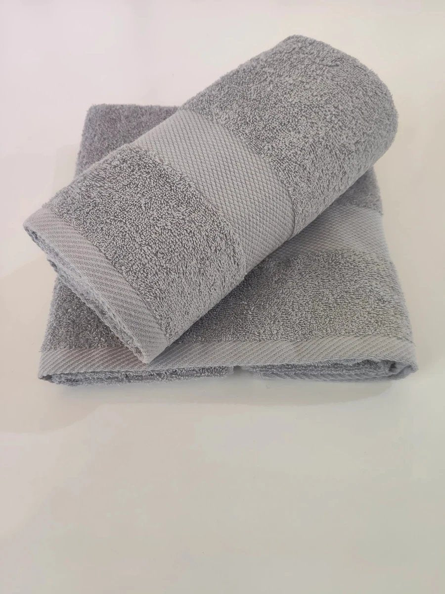 Set Of 2 Plain Towels 500 GSM – Size 50×100