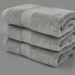 Set Of 3 Plain Towels 600 GSM – Size 50×100