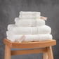 Set Of 5 Plain Towels 600 GSM