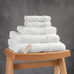 Set Of 5 Plain Towels 600 GSM
