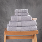 Set Of 5 Plain Towels 600 GSM