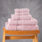 Set Of 5 Plain Towels 600 GSM