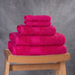 Set Of 5 Plain Towels 600 GSM