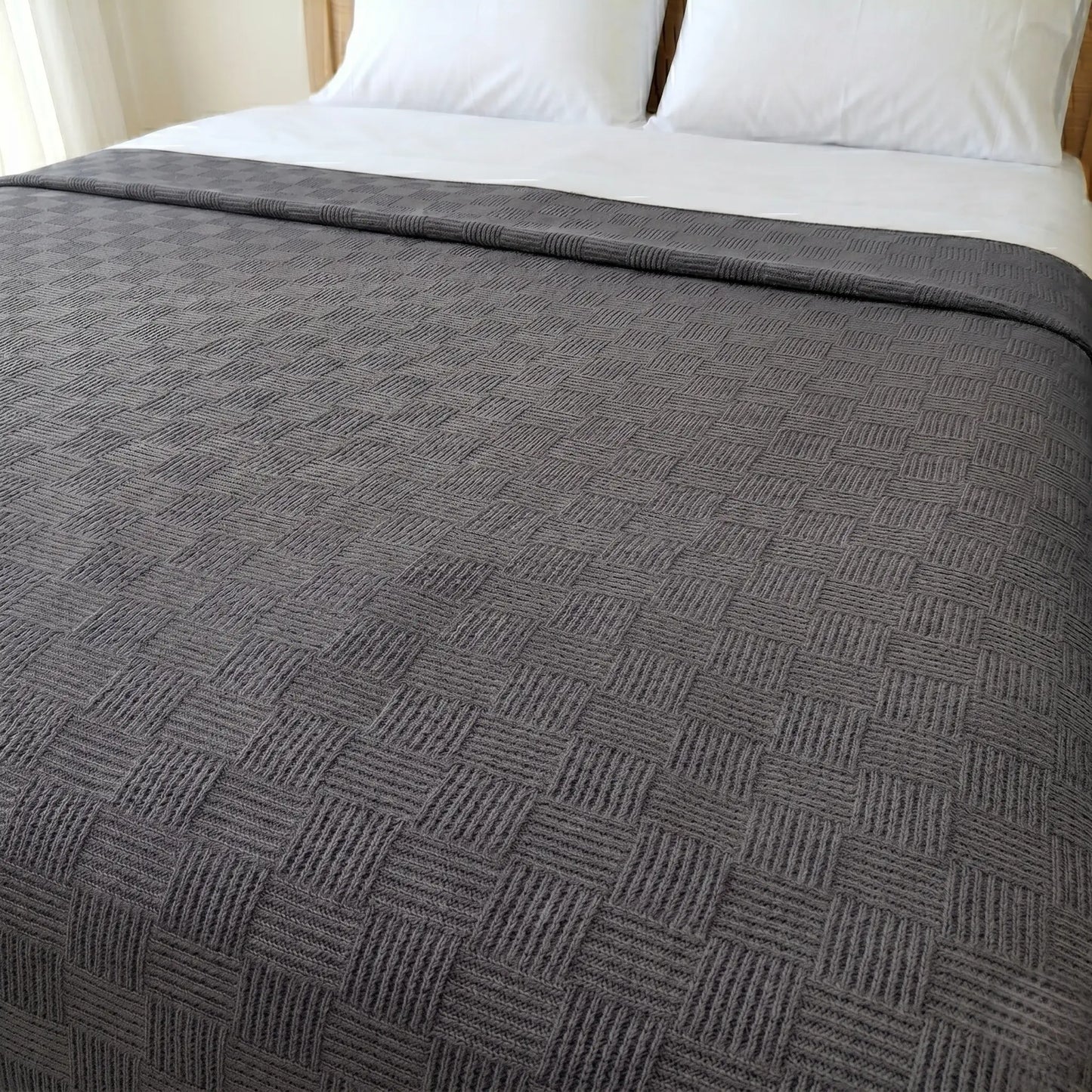 Leno Coverlet Egyptian Cotton – 225*255 CM