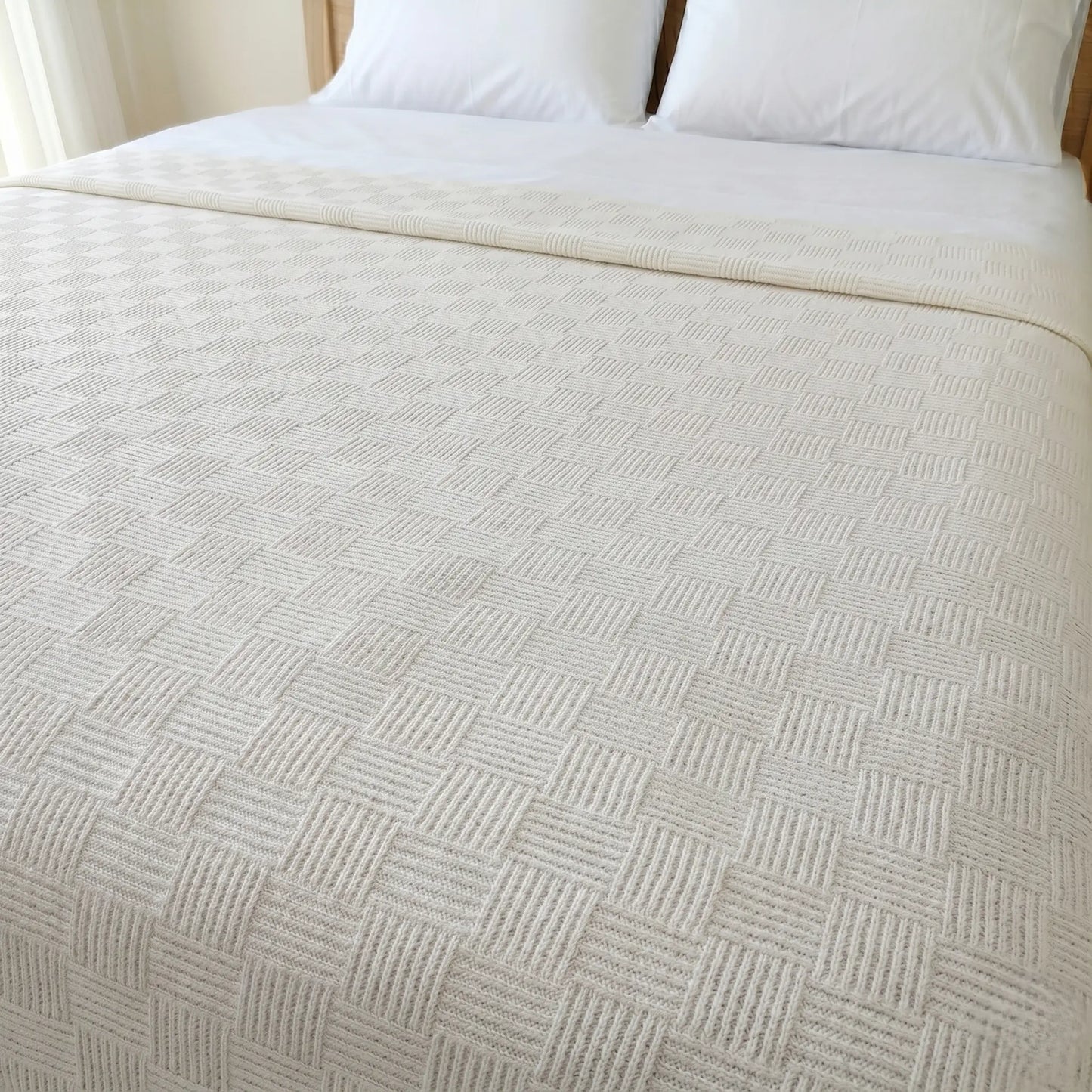 Leno Coverlet Egyptian Cotton – 225*255 CM