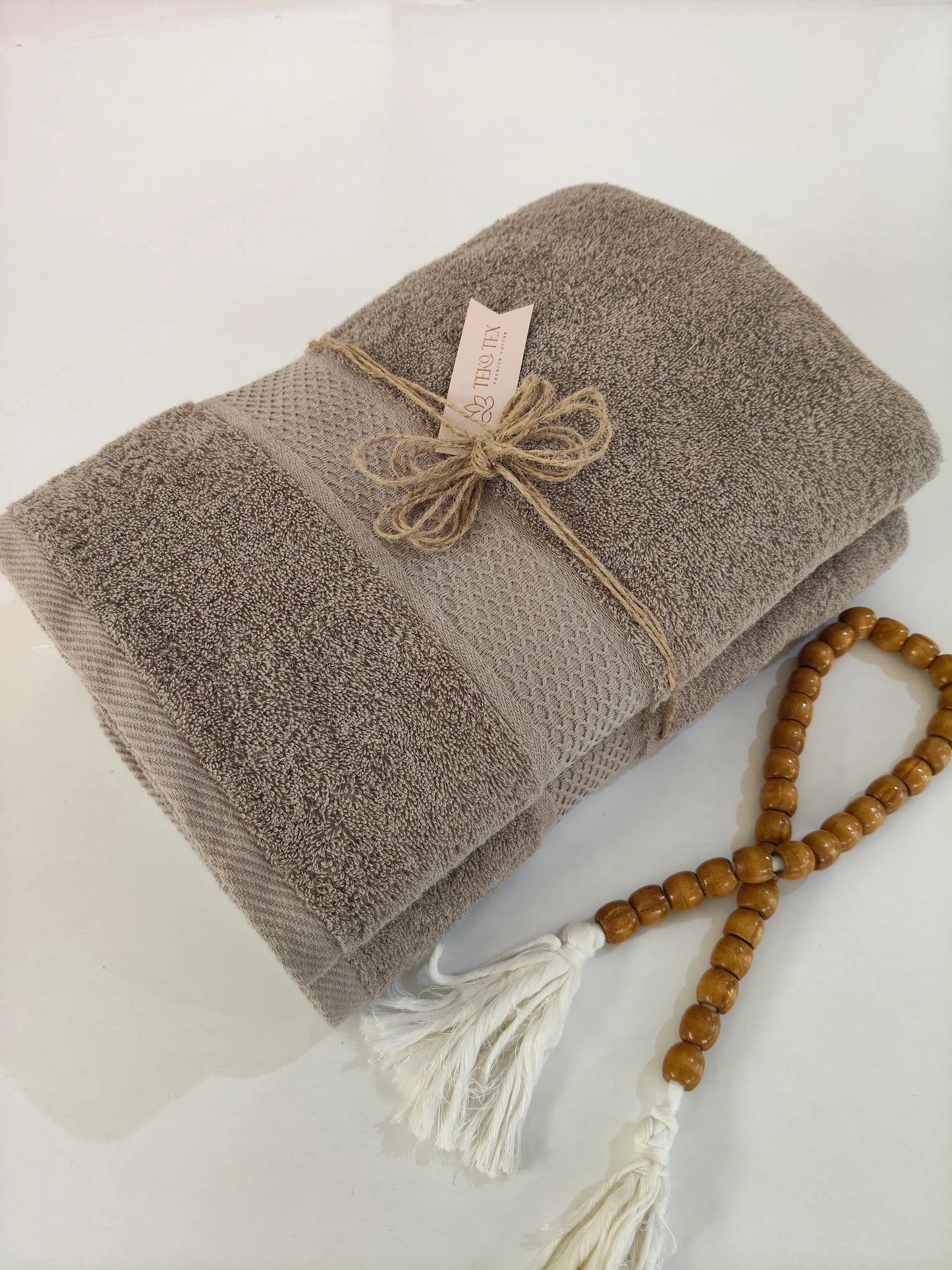 Set Of 2 Plain Bath Towels 450 GSM – Size 70×140