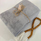 Set Of 2 Plain Bath Towels 450 GSM – Size 70×140