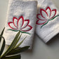 Embroidered Towel 600 GSM- Pack Of 2 Towel