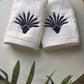 Embroidered Towel 600 GSM- Pack Of 2 Towel
