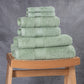 Set Of 6 Plain Towels 600 GSM