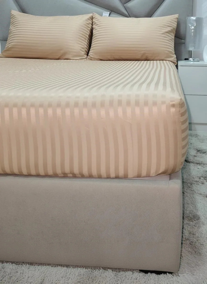 Stripe Fitted Bed Sheet