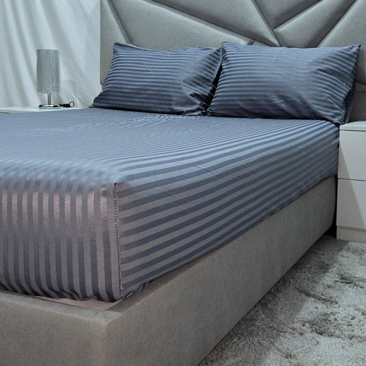 Stripe Fitted Bed Sheet