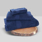 Set Of 3 Plain Towels 600 GSM