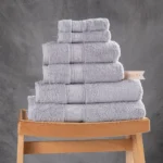 Set Of Plain Towels 600 GSM - Image 2